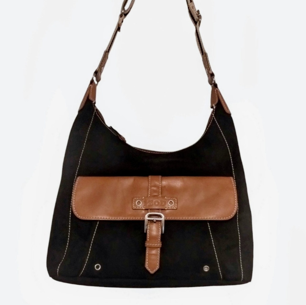Izod Vintage Canvas Nylon Crossbody Bag